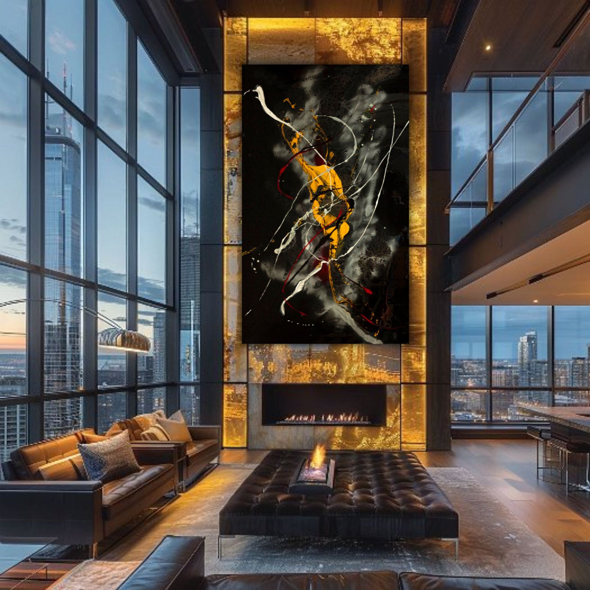 Ambiance artistique doree pour Dimanche Escapade